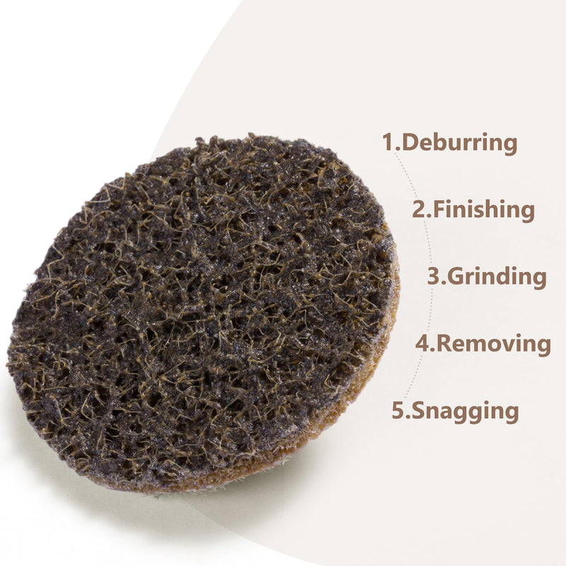 50 PCS Sanding Discs 2 Inch Coarse Quick Change Disc with 1/4" Shank Holder Snap-On Grinding Disc for Die Grinder Surface Conditioning Discs for Burr Finish Rust Paint Removal 50PCS Coarse