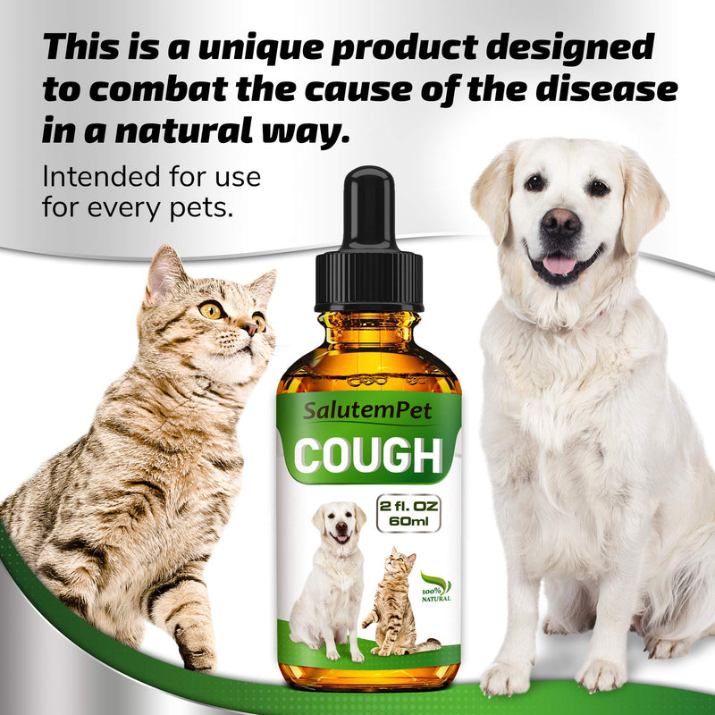 Dog Cough - Kennel Cough - Dog Allergy Relief - Supplements for Dogs & Cats Health - Allergy Relief Immune Supplement for Dogs - for Dry, Wet & Barkly Pet Cough - PawsPlanet Australia