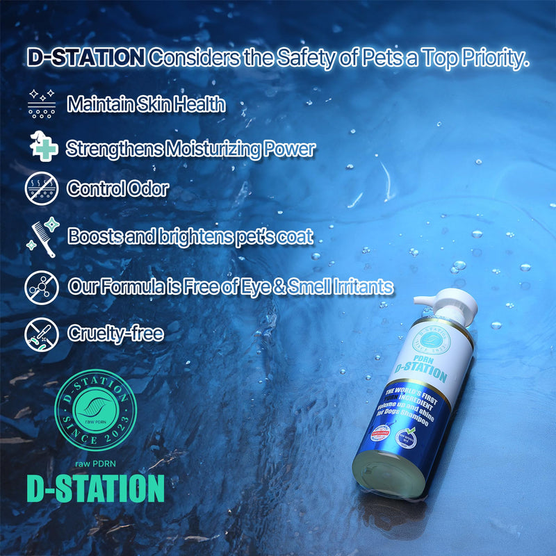 PDRN Volume Up & Shine Pet Shampoo - Contains PDRN & Manuka Honey - Enhances Skin Health, Moisturizes, Relieves Itching, Prevents Odor, Enhances Volume, and Gives Coat Shine for Dogs and Cats. 10.1 oz - PawsPlanet Australia