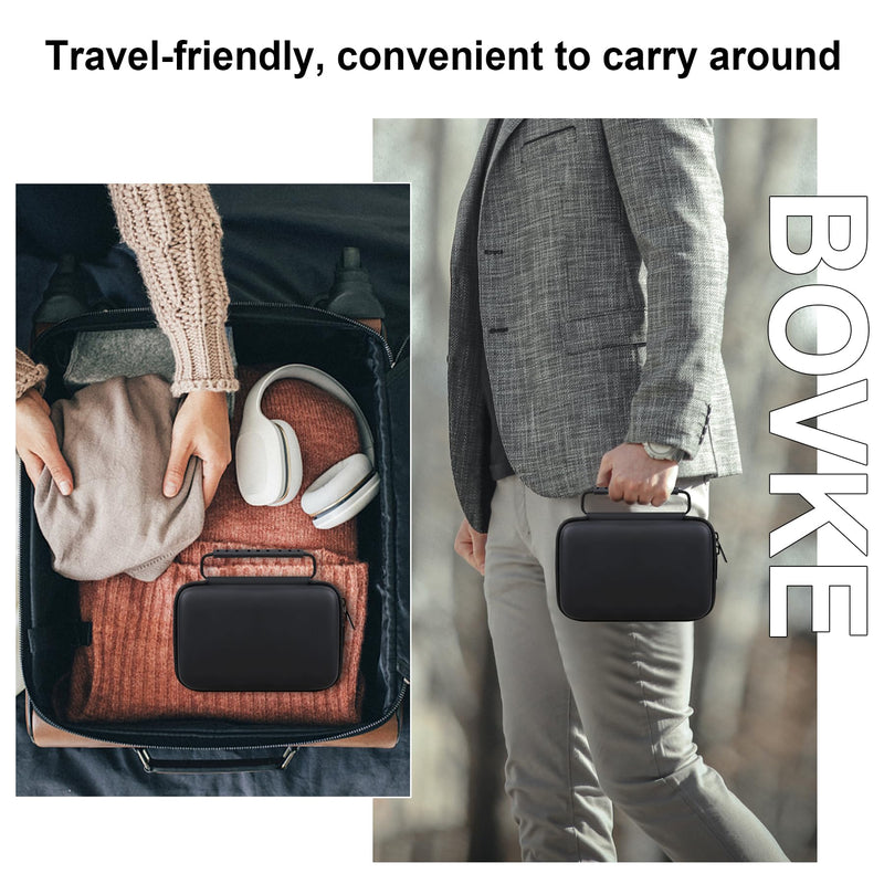 BOVKE Carrying Case Compatible with WALABOT DIY 2 - Advanced Stud Finder and Wall Scanner, Imaging Sensor Case for WALABOT in-Wall Imager with Mesh Pocket for Cables Accessories, Black