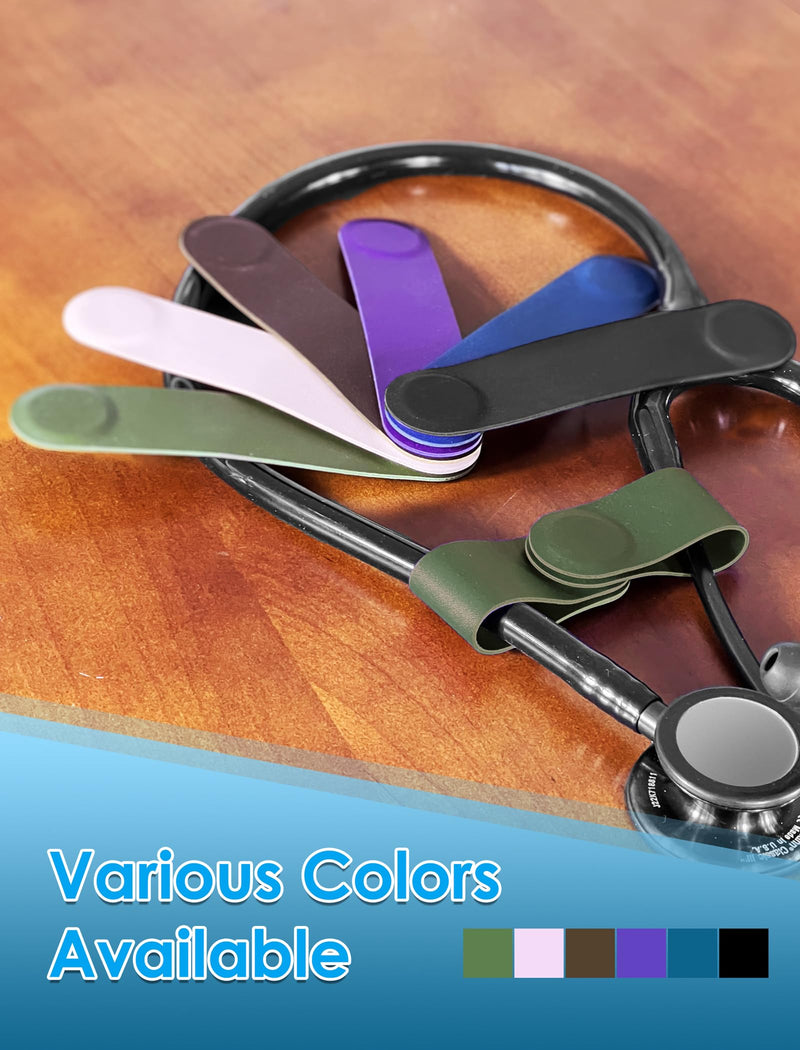 Stethoscope Clip for Medical Professionals, Secure Attachment for Doctors, Nurses, and Students - Compatible with 3M Littmann Classic III, Lightweight II S.E Lightweight and Stylish Design Green