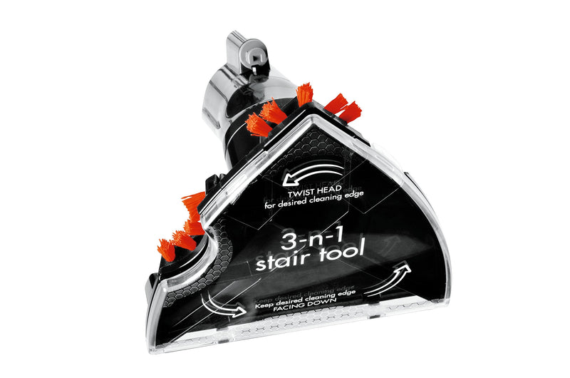 BISSELL 3-in-1 Stair And Upholstery Tool | For Use With BISSELL Upright And Portable Carpet Cleaners | 2369 Single