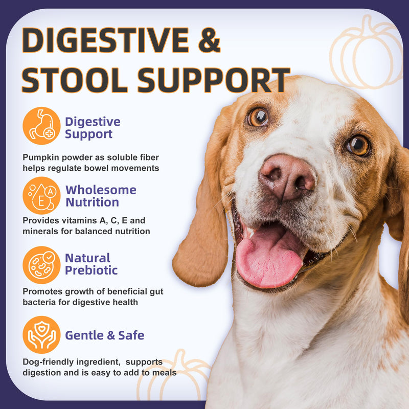 NATURE TARGET Probiotics for Dogs, 6 Billion Dog Probiotics with Prebiotics & Enzymes for Digestive & Gut Health, Pumpkin, Omega-3 & Multivitamins for Itchy Skin, Allergies, 120 Dogs Probiotics Chews 120 Count (Pack of 1)