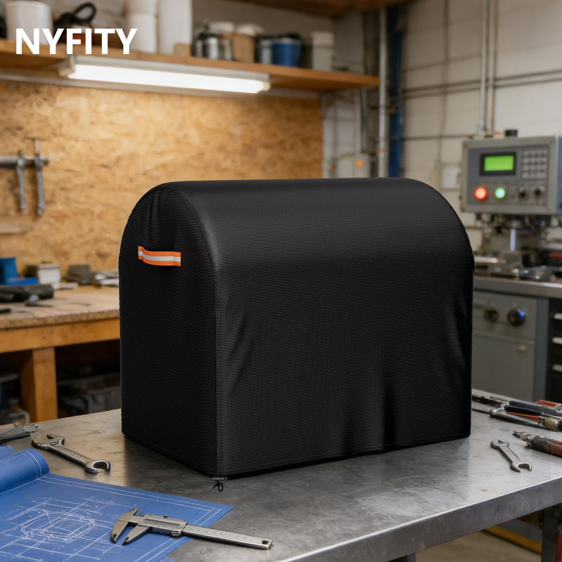Bench Grinder Cover, Fits Most 8 Inch Bench Grinders, Waterproof Heavy Duty Oxford Grinder Machine Cover, Compatible with DEWALT, WEN, VEVOR, BUCKTOOL, 19"L x 12.5"W x 15"H