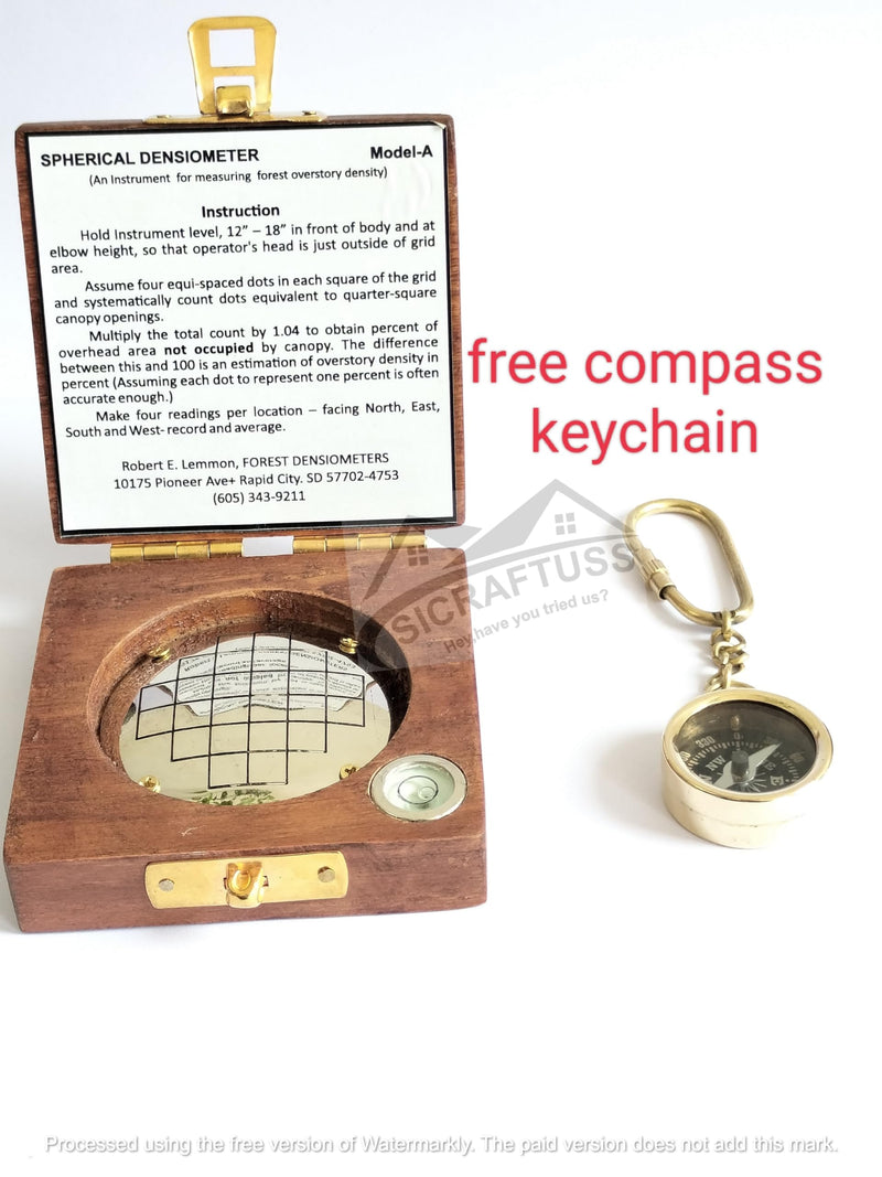 Spherical Crown Densiometer, Forestry Suppliers Spherical Crown Densiometer, Convex