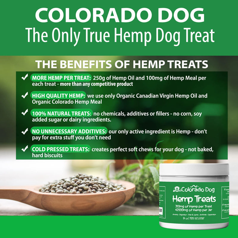 Hemp Calming Chews for Dogs Anxiety Relief - 120 Count - USA Made - 350 MG Per Calming Treat for Dogs - PawsPlanet Australia