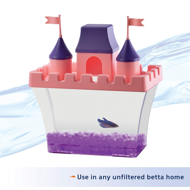 Aqueon Pure Betta Beads, Purple One Pouch