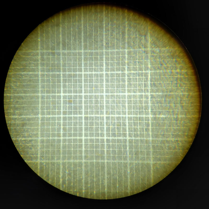 Improved Neubauer Hemocytometer, Cell Counting Chamber with Bright Line and Two Cover Glasses.