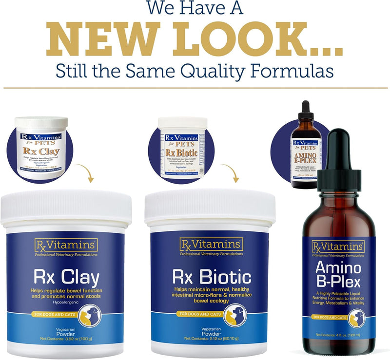 Rx Vitamins for Pets Phos-Bind for Dogs & Cats - Supports Normal Function & Health of Kidneys - 200 g Powder