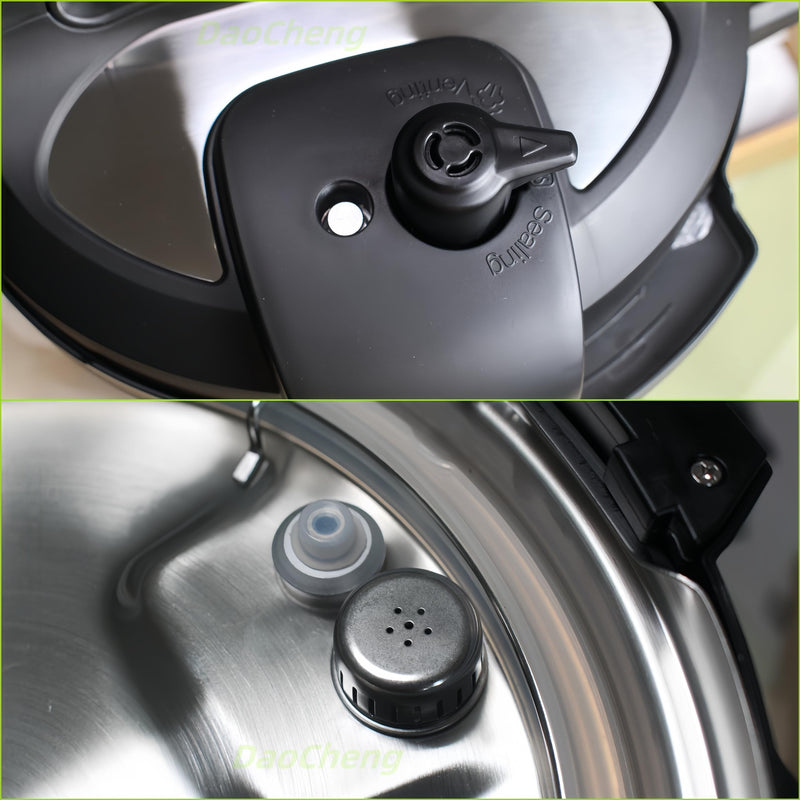 Replacement Parts Set for Instant Pot Duo 5, 6 Quart Qt IP-DUO50 IP-DUO60, Include Steam Release Handle Sealing Ring Steam Release Valve and Float Valve Seal Anti-Block Shield (Set of 10) Set of 10