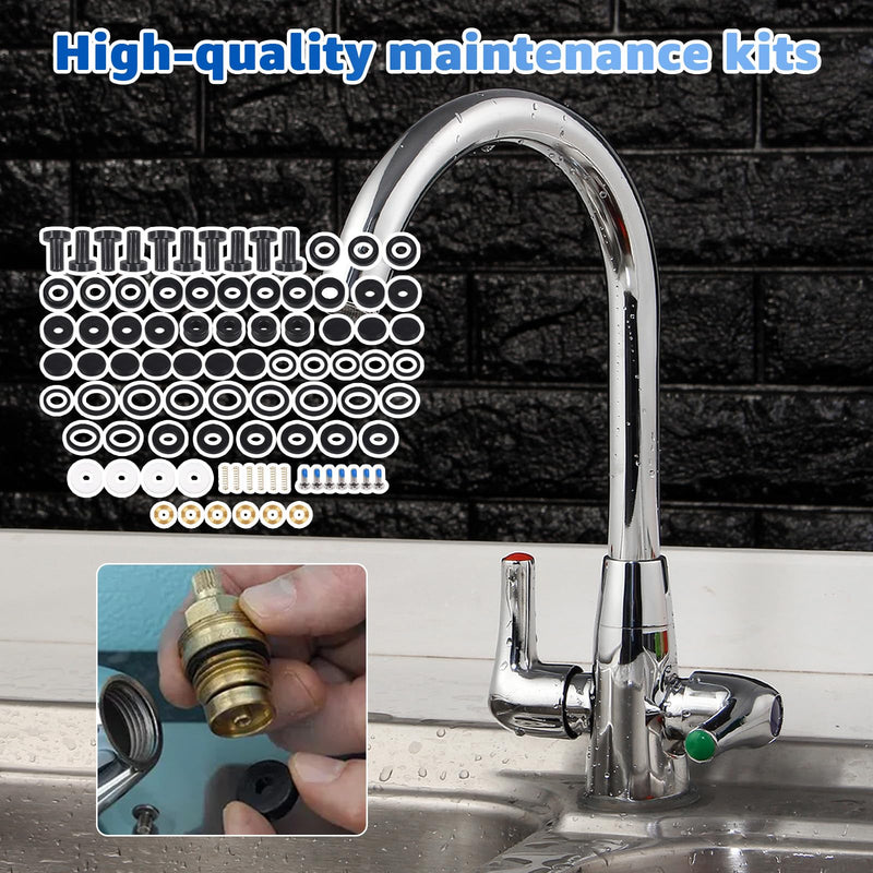 B-6RK Repair Kit for T&S Brass, Repair Kit Replacement for T&S Faucet PRU Cartridge & Spray Valve