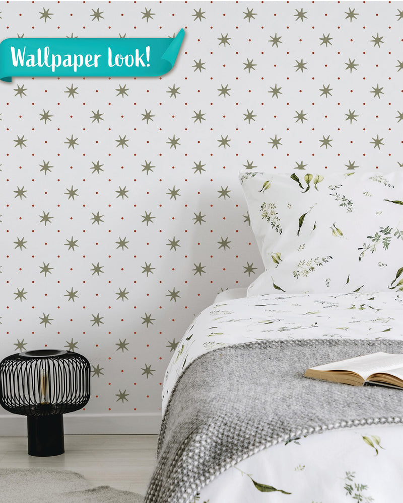 STENCILIT Celestial Large Wall Stencil for Painting - 14.5x27in Stencil