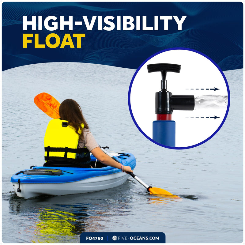 Five Oceans Manual Bilge Pump - 18-Inch Hand Bilge Pumps for Boats, Canoe, Kayak, Small Boat, Dinghies - FO4760