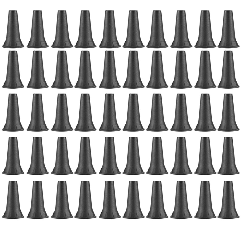 Reusable Diagnostic Otoscope Cover Specula Tips - Sets of 50 - Available in 2.5 mm, 3.5 mm, 4mm, 5 mm (50 pcs of 5 mm) 50 pcs of 5 mm