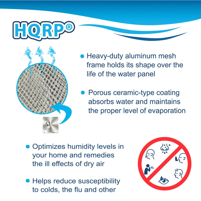 HQRP Water Filter compatible with Honeywell HE220 HE225 HE220A HE220B HE225A HE225B HE100 HE150 HE100A HE150A HE150B HE200B HE240 Humidifiers; HC22 HC22P HC22P1001 HC22E1003 HC22A1007 Replacement 1