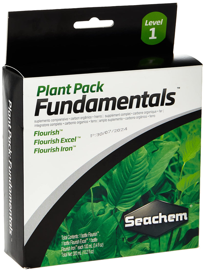 Seachem Plant Pack Fundementals (Box of 3 different 100ml Items)