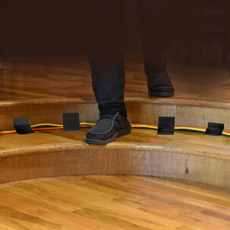 Gaffer Power Real Professional Premium Grade Gaffer Tape Made in The USA - Heavy Duty Gaffers Tape - Non-Reflective - Multipurpose - Better Than Duct Tape! 3 Inch X 30 Yards - Black