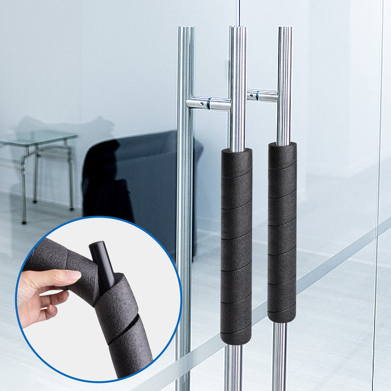 1 PC Pipe Insulation Foam Tube - 15.7 Inches Black Foam Pipe Covers - Multi-Purpose Soft Foam Tubing for Outdoor Indoor Swimming Pool Handle Water Pipe 1 PCS