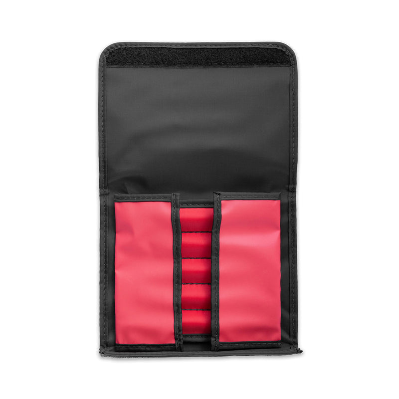 HIT Tool Hammerless Spring Punch Pro Pack: 1)1/32"&1/16",1-3/32" &1/8" Dual head nail setter, 1)Dual head prick & centre 1)HSS prick, 1)Dual Head Door hinge pin remover/hammer & Pouch Pro Spring Punch Kit
