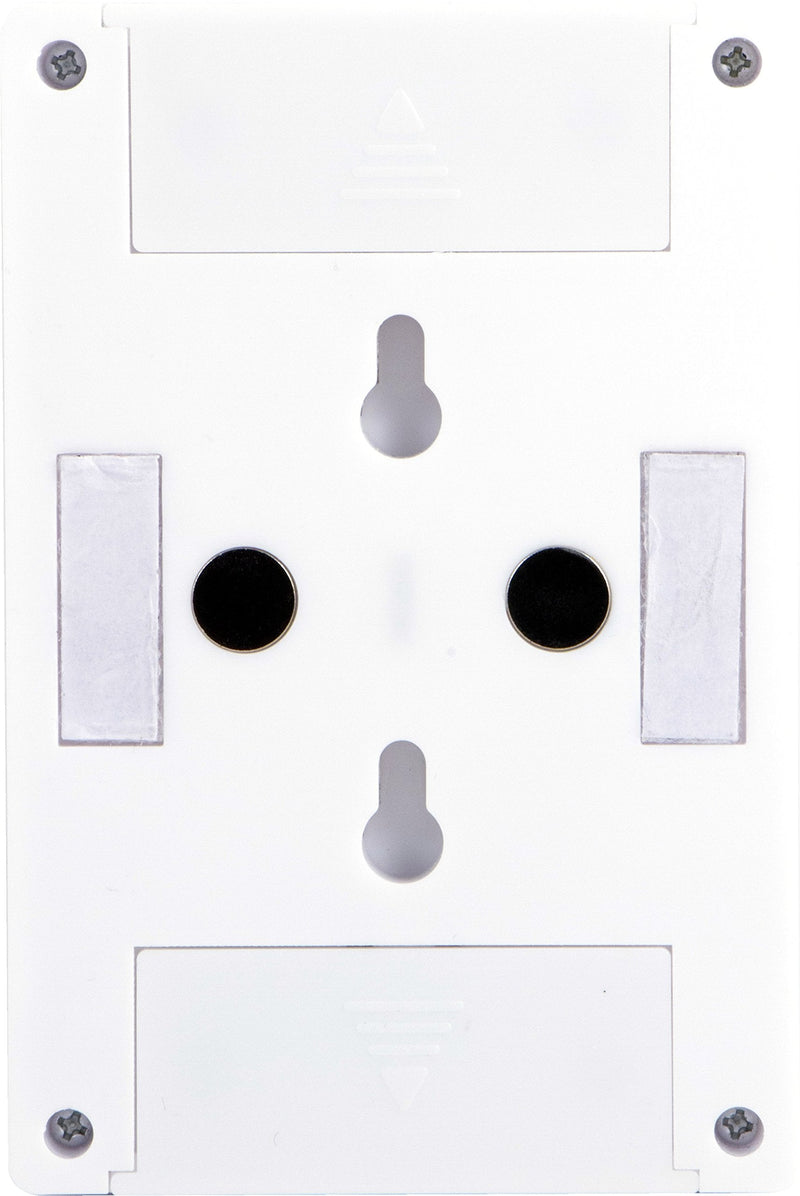 Lights by Night Wireless LED Light Switch, Battery Operated, 100 Lumens, Tap Light, Portable Light Switch, Wireless, Stick-On LED Lights, Under Cabinet, Closet, Basement and More, 39641 White 1 Pack