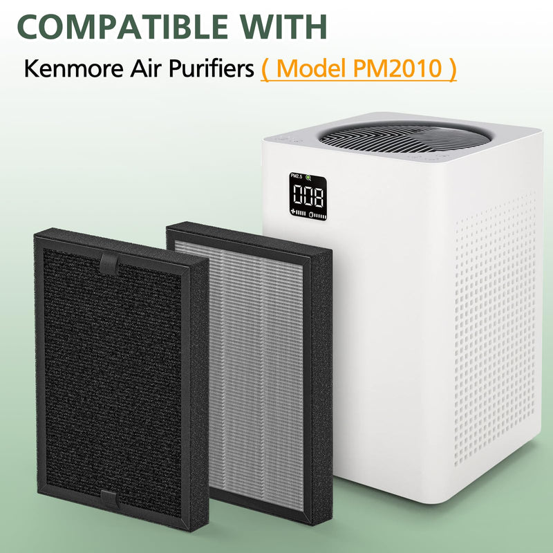 KF250 Replacement Filter for Kenmore 1200e Series Air Purifier, 4-Pack
