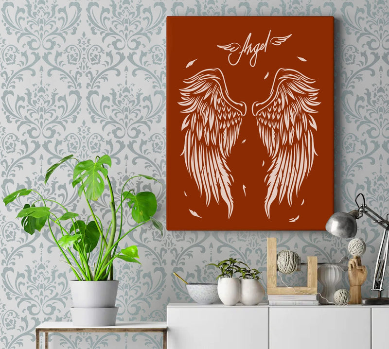 GSS Designs Damask Wall Stencil for Painting 2 Pack of 16x24Inch Wall Stencil DIY Home Decor Stencils Paint Stencil for Walls Furniture Floors Fabric Crafts 2 Pack of Damask 16''x24''