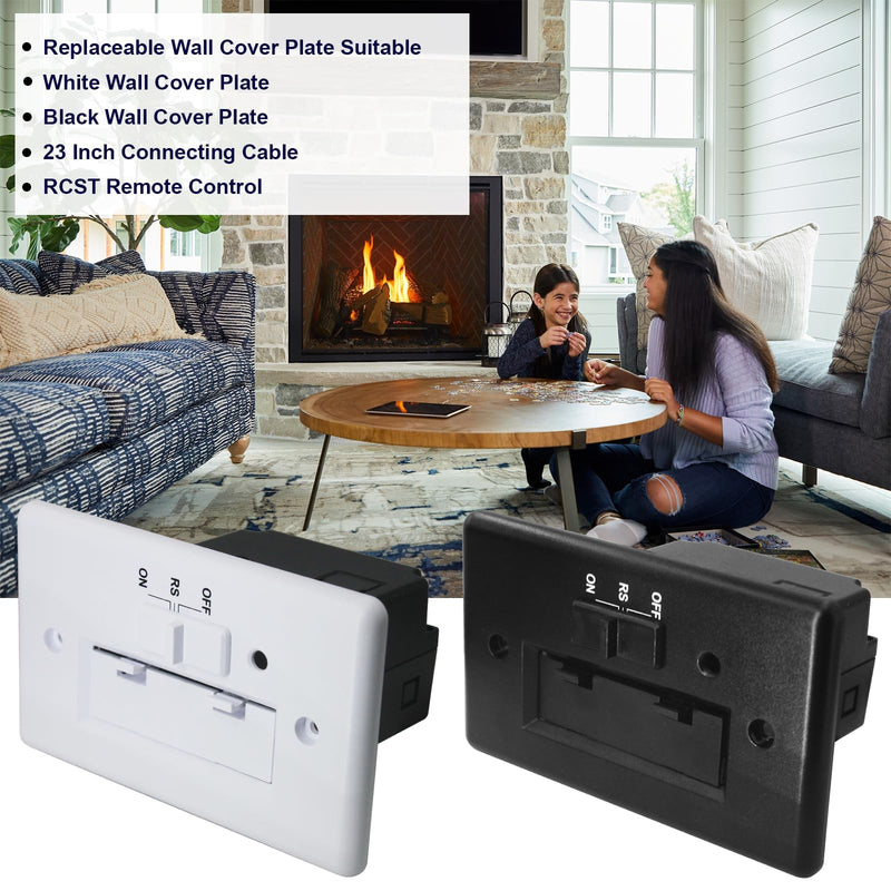Fireplace Remote Control Kit, for Millivolt Thermostatic Gas Valve On/Off