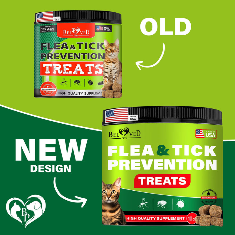 Flea and Tick Prevention Chewable Pills for Cats - Revolution Oral Flea Treatment for Pets - Pest Control & Natural Defense - Chewables Small Tablets Made in USA (Salmon Fish (for Cats)) - PawsPlanet Australia