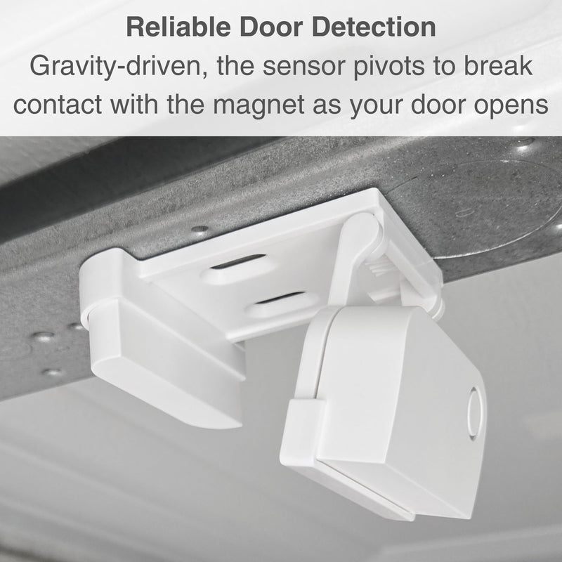 Garage Door Bracket for Ring Alarm Contact Sensors (2nd Gen) - Sensor Not Included - Easy Installation Garage Door Security Accessory (1 Pack) 1