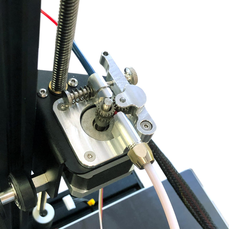 Microswiss Bowden Dual Gear Extruder Compatible with Creality Ender, CR10, CR-10 Pro, CR-10S, CR6-SE, Tornado