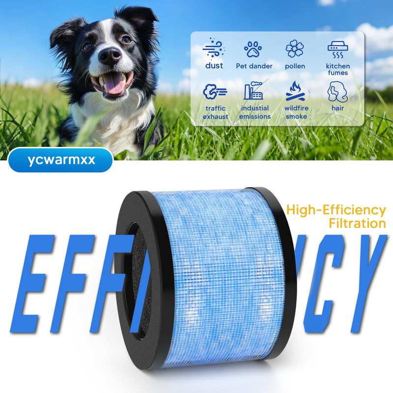 MK-01 & MK06 Filter Replacement Compatible With TZ-K1, DH-JH01, KN6391 Blue-standard Version 4