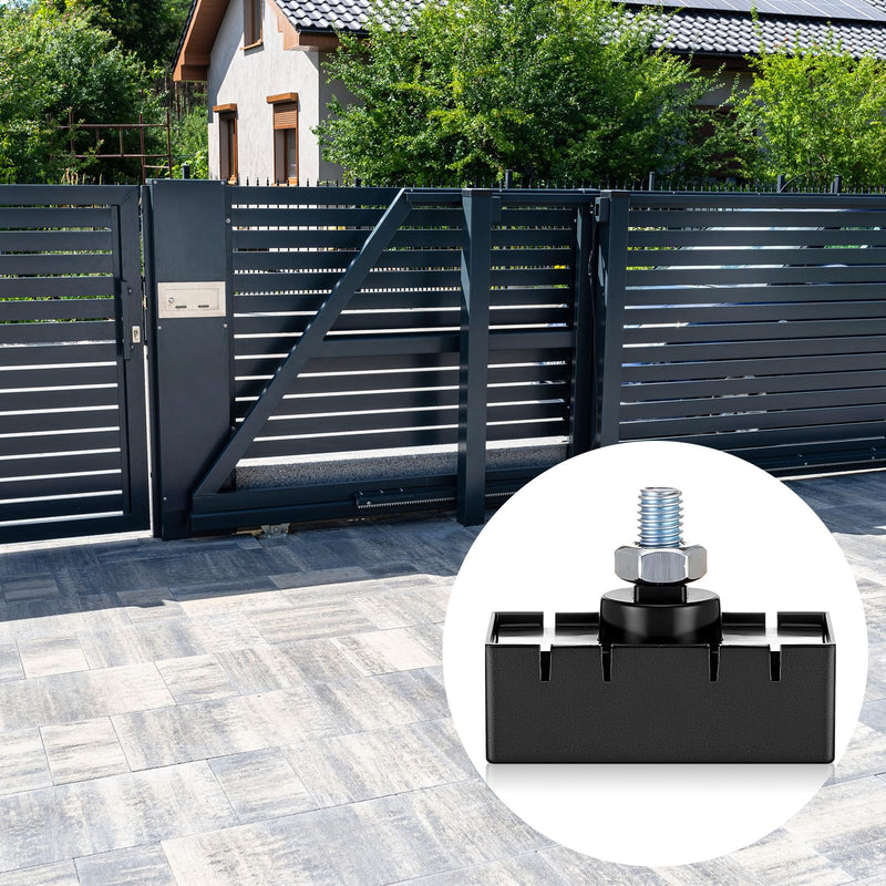 4 Pcs Square Limit Switch Magnet for Automatic Sliding Gate Magnets Gate Opener Replacement Magnetic Limits Accessories for Home Garage Driveway