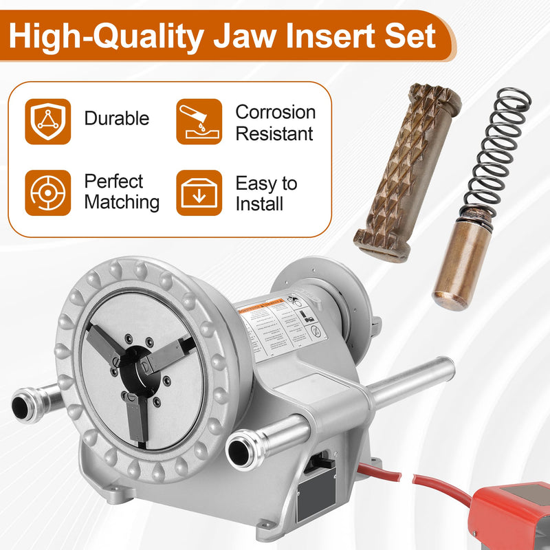 44715 Front Jaw Insert Set fits RIDGID 300 535 Pipe Threading Machines ﻿