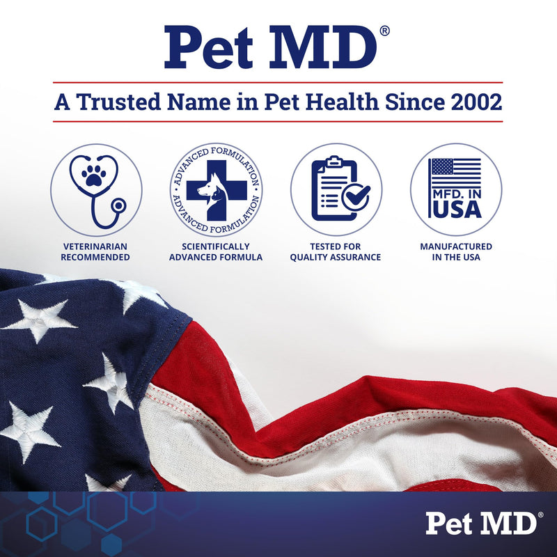 Pet MD Advanced Ear Wipes & Tris Ear Flush