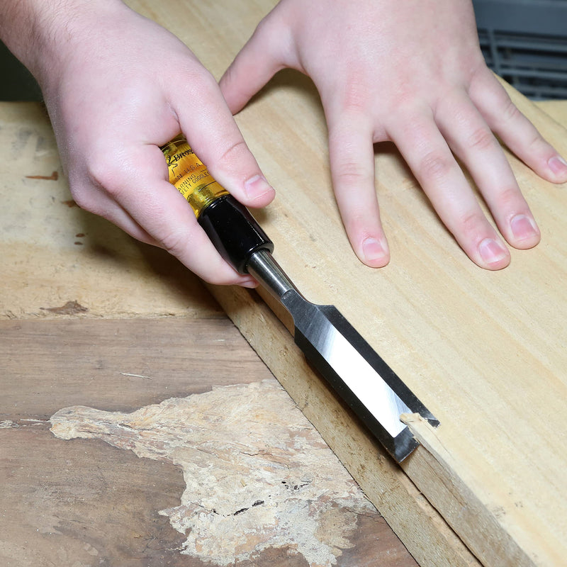 Buck Brothers 120106BC Professional 1'' Inch Wood Chisel, Yellow 1"