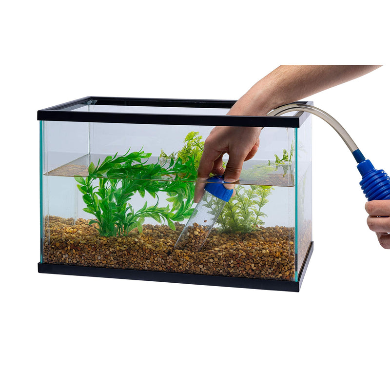 Tetra Water Cleaner Gravel Siphon for Aquariums, Easily Clean Freshwater Aquariums 2-55 Gallons