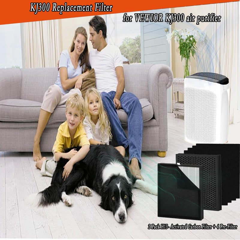 KJ300 Replacement Filter for VEWIOR KJ300 air purifier