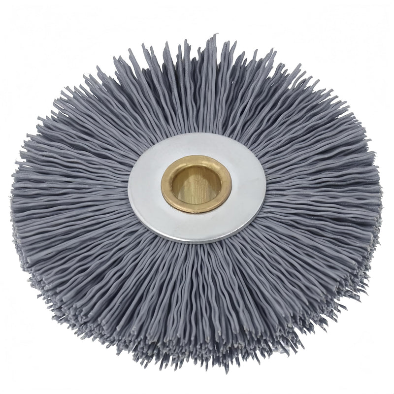 Key Machine Deburring Brush: Nylon Bristles Burr Removal Cleaning Tool for Bravo Special Rekord 80x15x10mm