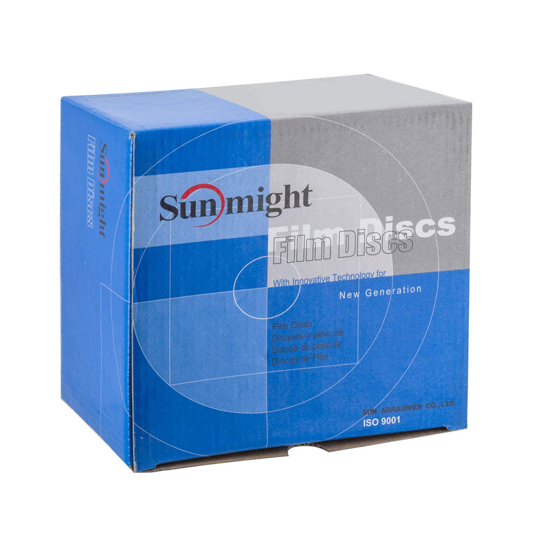 Sunmight Film 6" 400G Grip No Hole Disc, 01416, 50 Discs