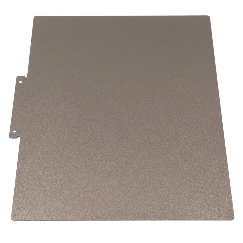 3D Printer Build Plate, Dual Sided PEI Printing Platform Board with Frosted Textured Surface for High Adhesion, Compatible with Raise3D E2, Size 254mm by 368mm