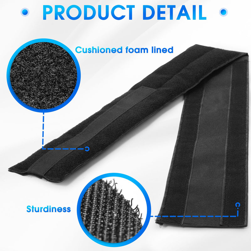 Drywall Stilt Straps, Padded Foam for Comfortable Wearing and Pressure Relief, Suitable for All Brands of Stilts, 2Pcs