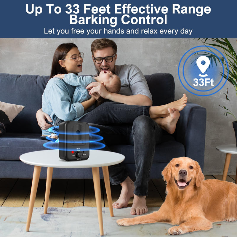 Handheld Ultrasonic Pet Trainer, Battery Powered Bark Control Device for Dogs