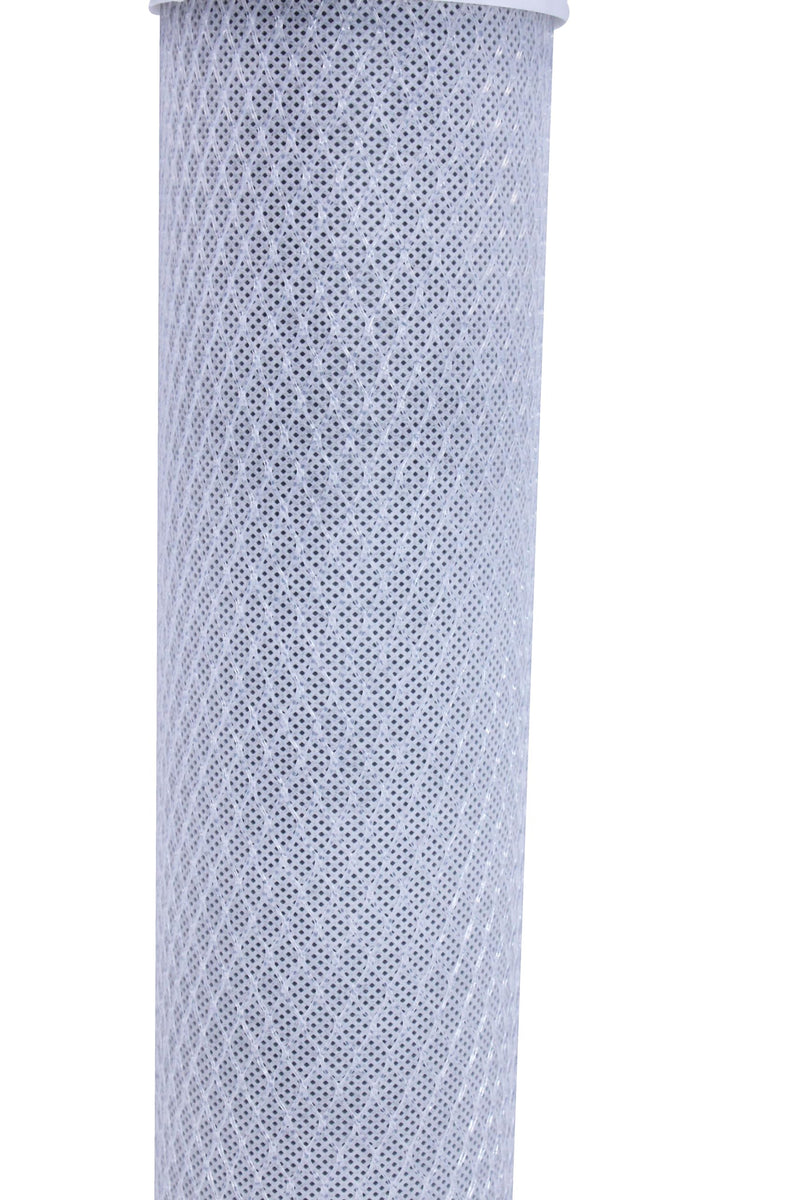 PureT HQCBC-10-0.5, 10x 2.5" Coconut Carbon Block Filter - NSF Certified - Cononut Shell Activated Carbon removes Chlorine, Dirt and More (.5 u Micron Rated) 10x2.5", .5 Micron