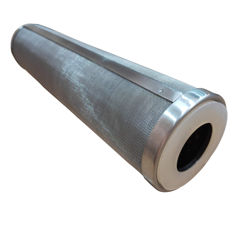 Stainless Steel Cleanable Wire Mesh Filter Cartridge 10” Length, 2.5”OD (10 Micron), MF-89-10u