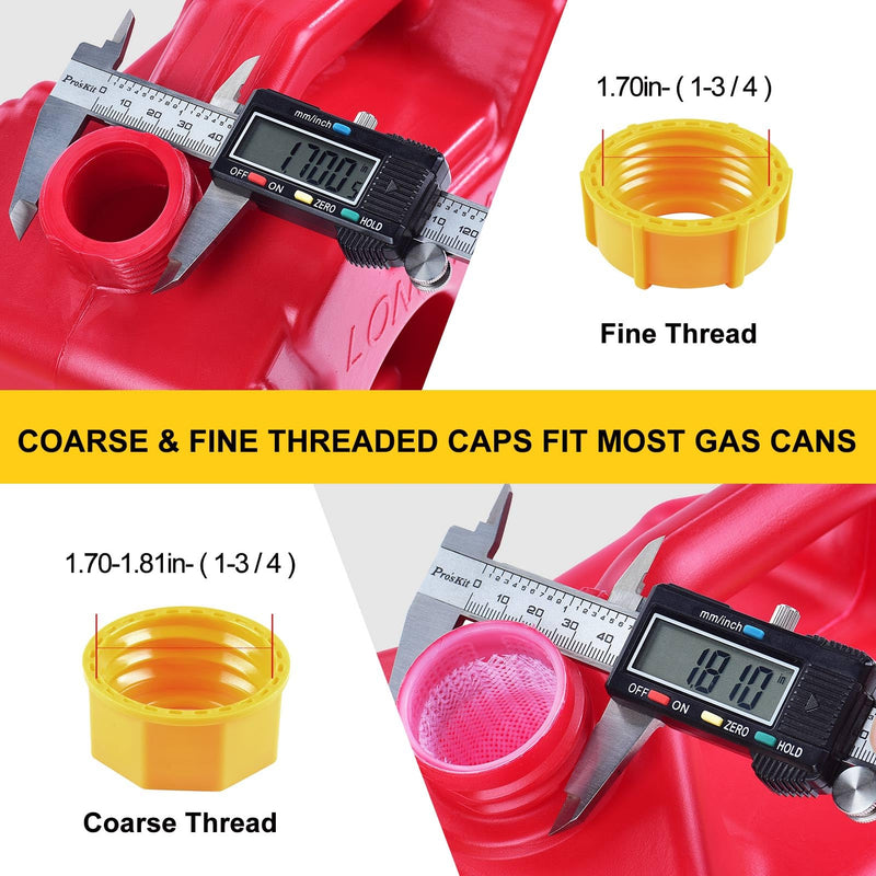 Gas Can Spout Replacement, Replacement Gas Can Spout. Gas Can Nozzle (2 Kit-Yellow) All gaskets are installed and ready to use upon receipt. For 1/2/5/10 gallon gas can. Easy and convenient to use - NewNest Australia