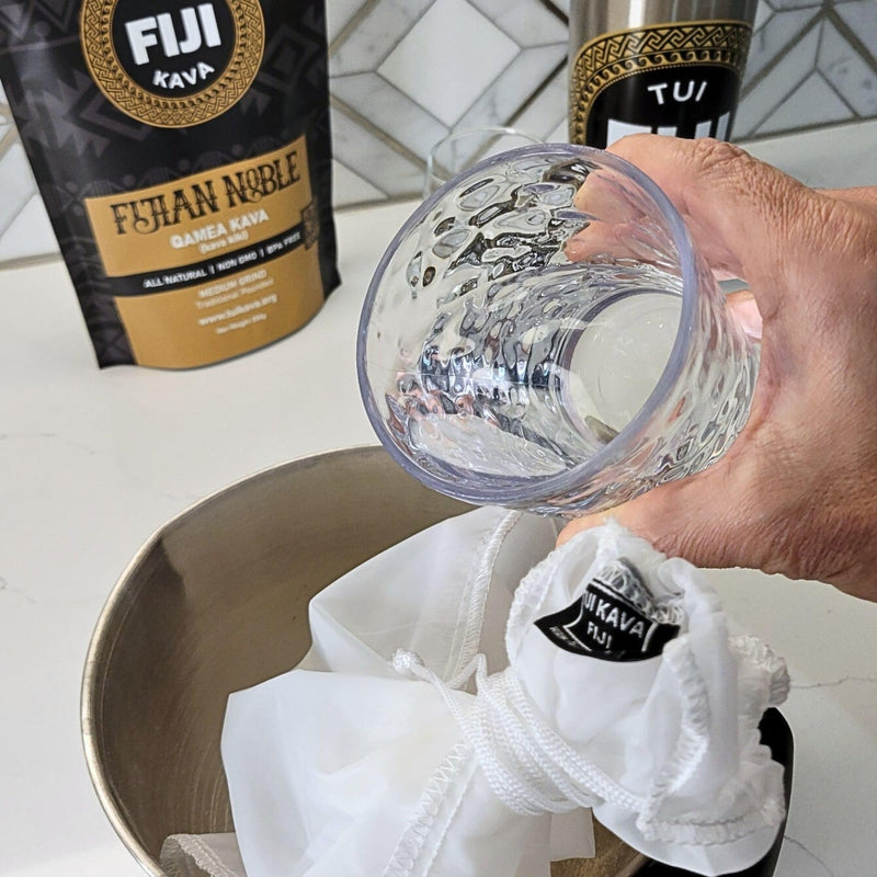 KAVA STRAINER FILTER BAG | 75 Micron Nylon Commercial Food Grade Quality | BPA-Free | Nut Milk Bag | 10 x 12 inch | Durable Multiple Usage | Reusable | Washable | Environment friendly packaging