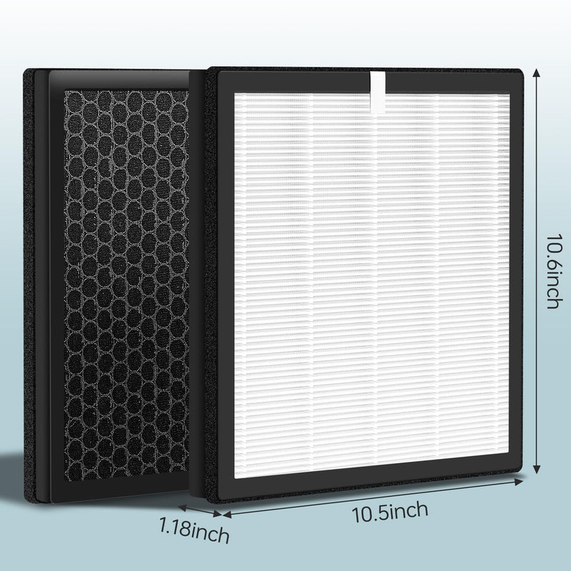 2 Pack G3 Replacement Filter for AMEIFU G3 Sferf-30 & VEWIOR A3 2 Pack White