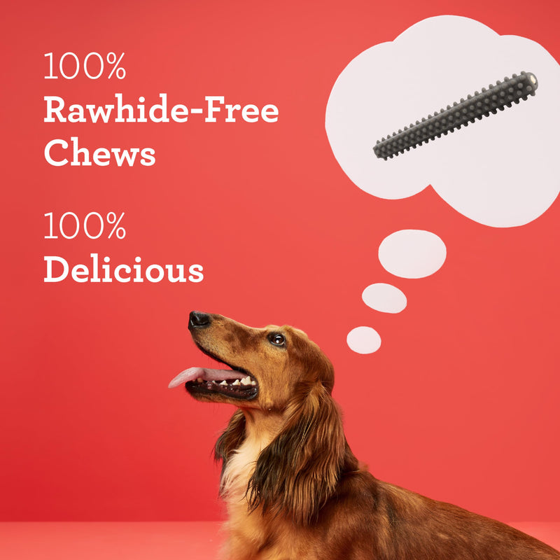 DreamBone Triple Action Dental Sticks Charcoal, 18 Count, Rawhide-Free Chews for Small and Medium Sized Dogs Freshens Breath (Pack of 2) 10 Ounce (Pack of 2)