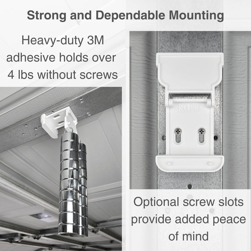 Garage Door Bracket for Ring Alarm Contact Sensors (2nd Gen) - Sensor Not Included - Easy Installation Garage Door Security Accessory (1 Pack) 1