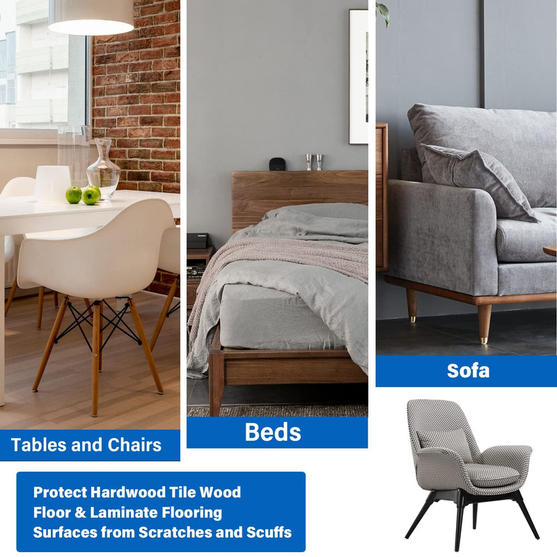Furniture Sliders, 8pcs 4.7 inch Square Furniture Moving Kits Carpet Sliders for Moving Furniture, Heavy Duty Furniture Movers - Protect The Surface of Carpet, Easily Move Any Items! - NewNest Australia